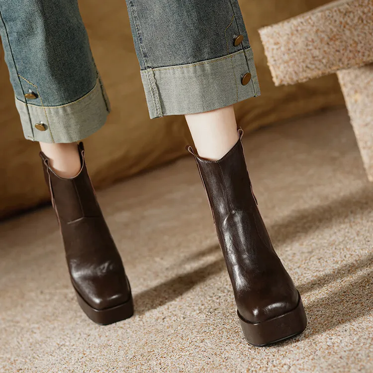 BalletCat Ankle Boots 11.5cm Women's-6