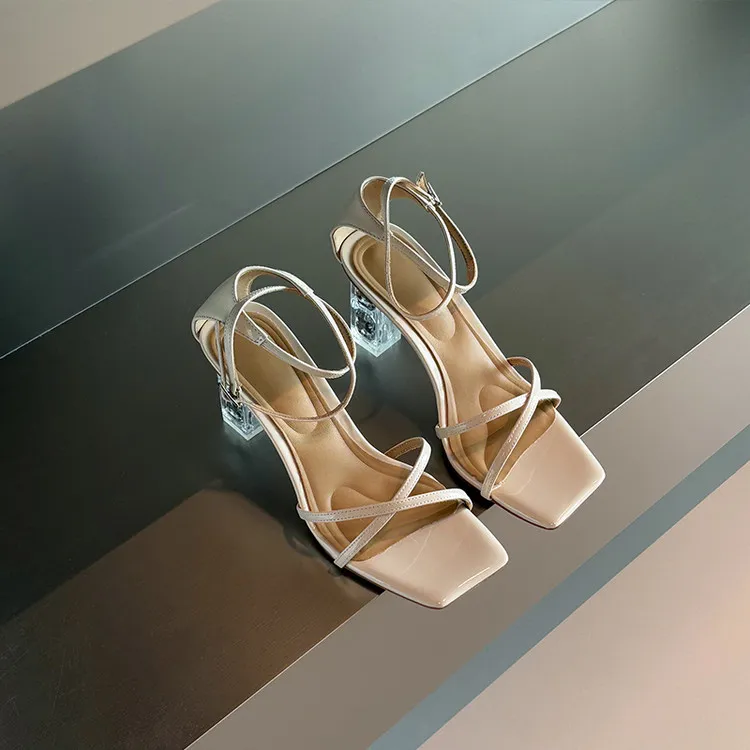 BalletCat One Strap Sandals 7.5cm Women's-4