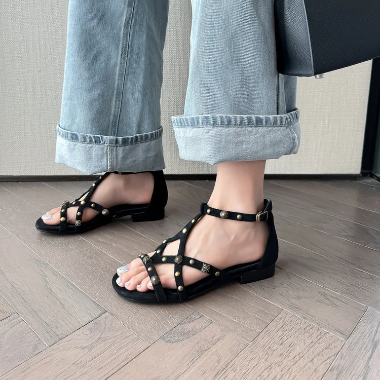 BalletCat Roman Sandals 2cm Women's-1