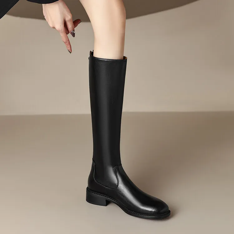 BalletCat Knee-high Boots 3.5cm Women's-2
