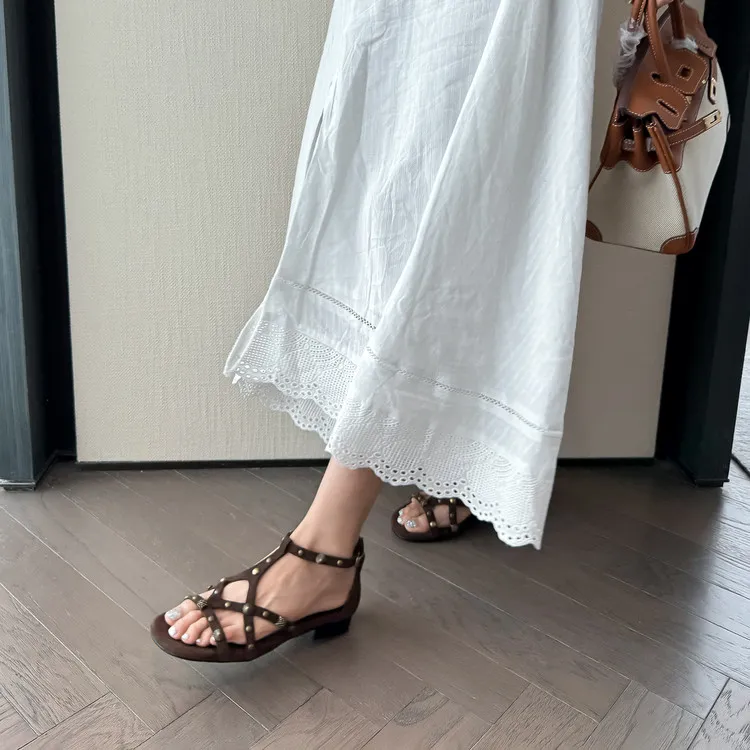 BalletCat Roman Sandals 2cm Women's-11