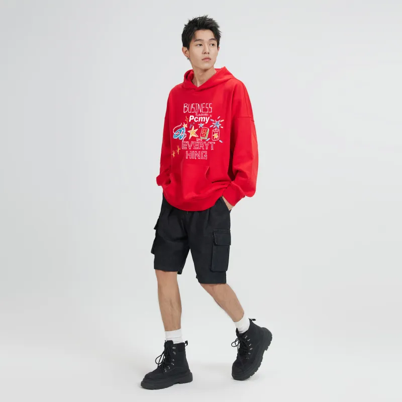 PCMY Sweatshirts Unisex Red-7
