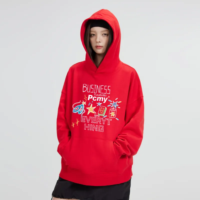 PCMY Sweatshirts Unisex Red-2
