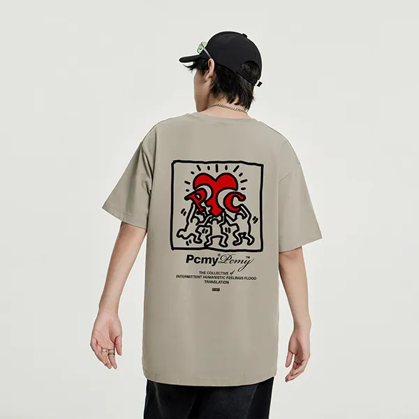 PCMY Short Sleeved T Shirts Unisex-7