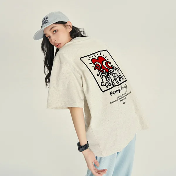 PCMY Short Sleeved T Shirts Unisex-2