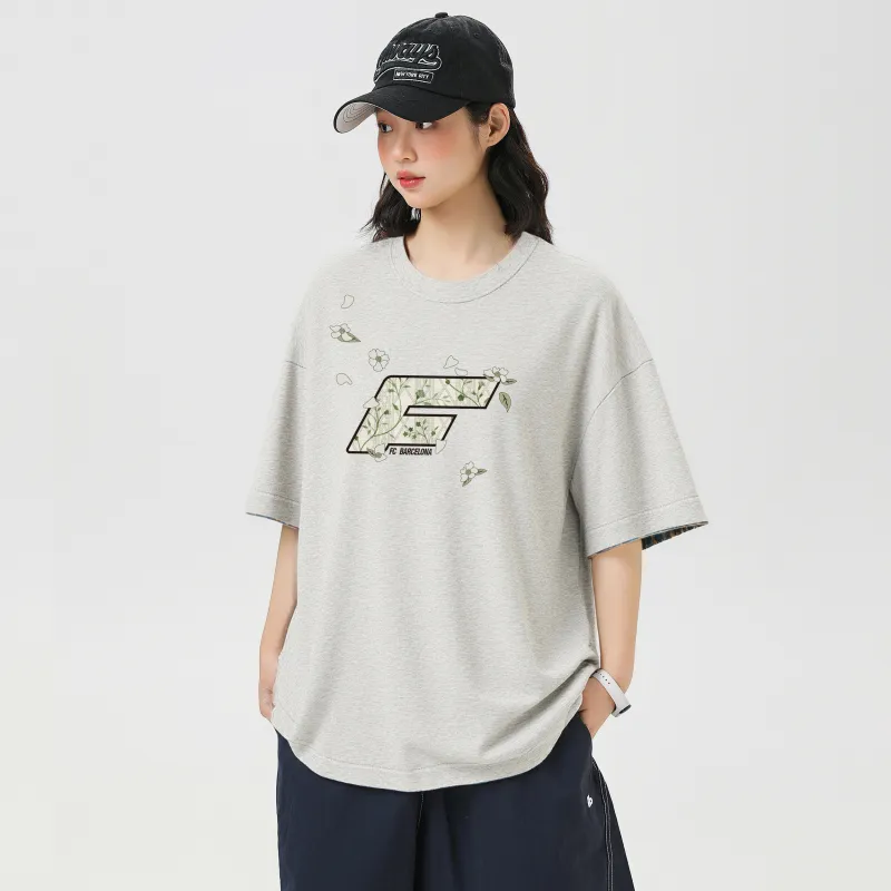 FCB ARCELONA T Shirts Unisex-11