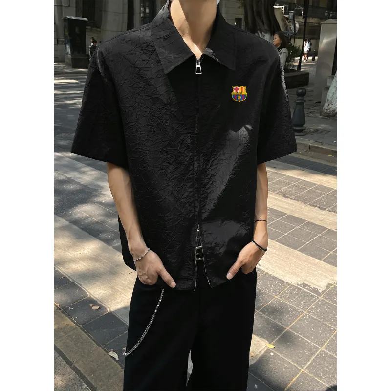 FCB ARCELONA Shirt Unisex Black-2