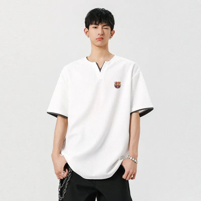 FCB ARCELONA T Shirts Unisex-2