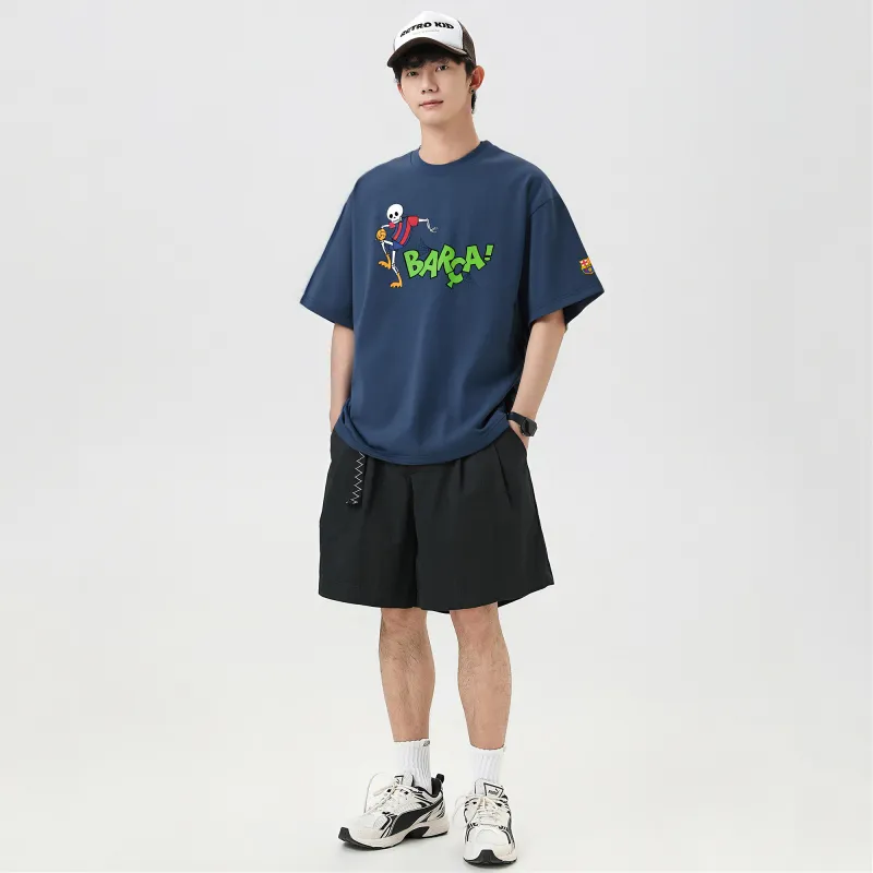 FCB ARCELONA T Shirts Unisex-11