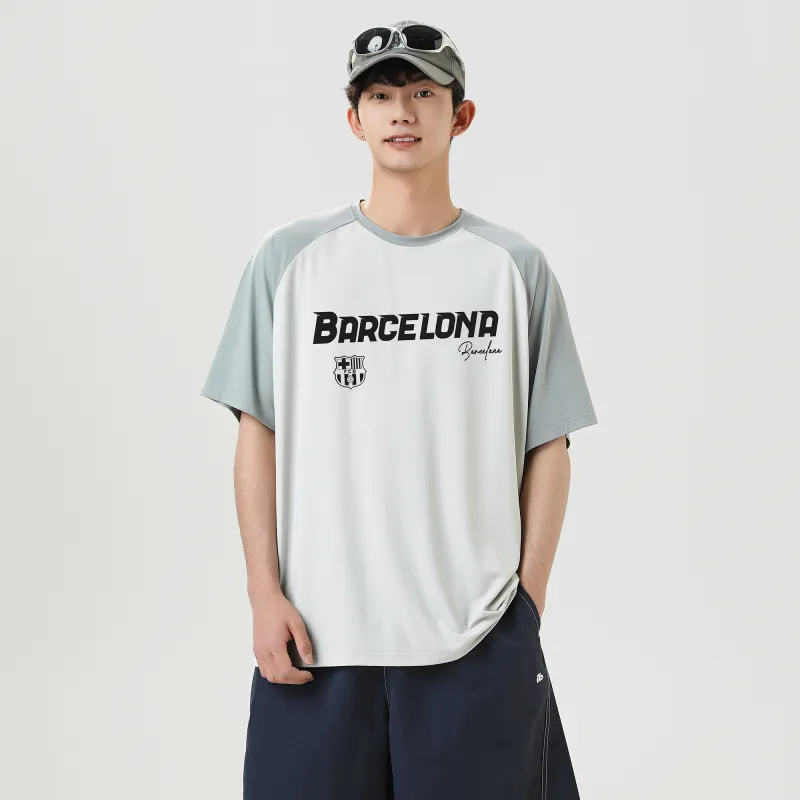 FCB ARCELONA T Shirts Unisex-3