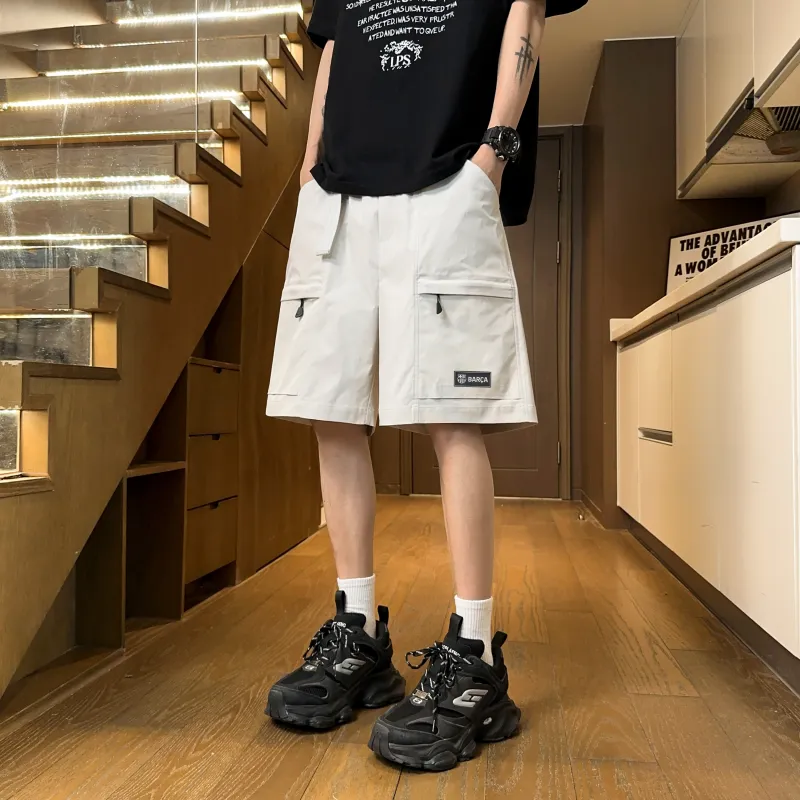 FCB ARCELONA Cargo Shorts Unisex-11