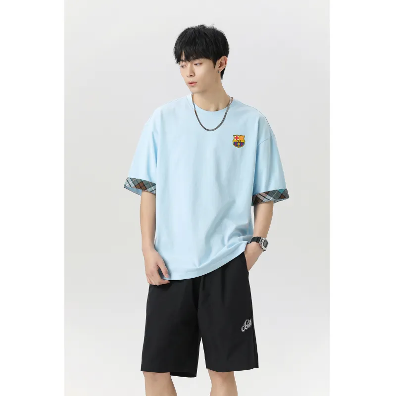 FCB ARCELONA T Shirts Unisex-11