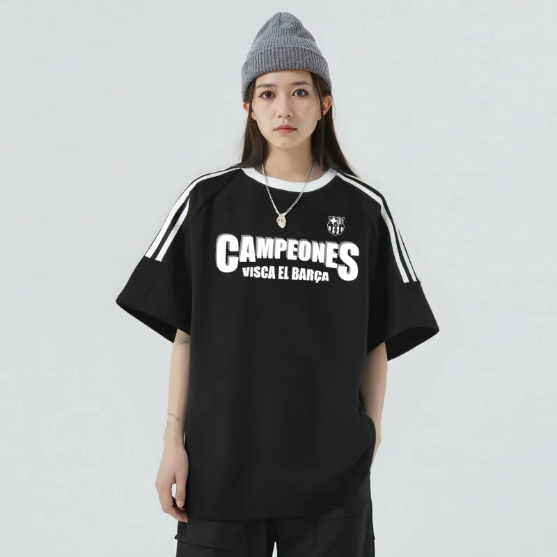 FCB ARCELONA T Shirts Unisex-2