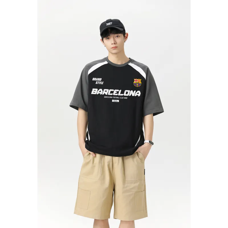 FCB ARCELONA T Shirts Unisex-2