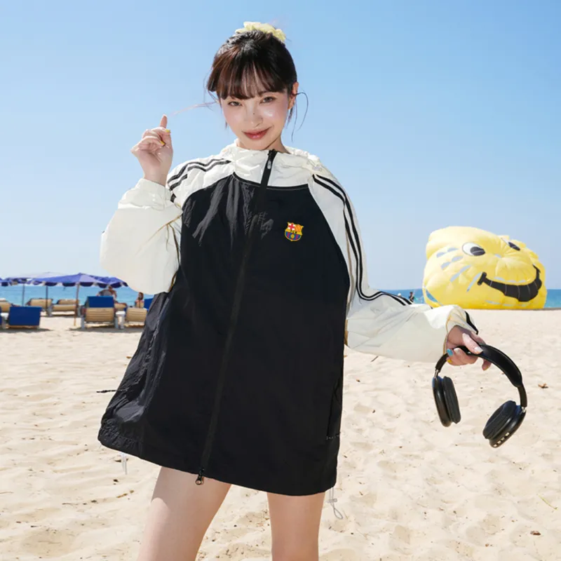 FCB ARCELONA Super Light, Breathable, Quick Dry, Waterproof, Windproof, UV Protection Sun Protection Clothing Unisex-1