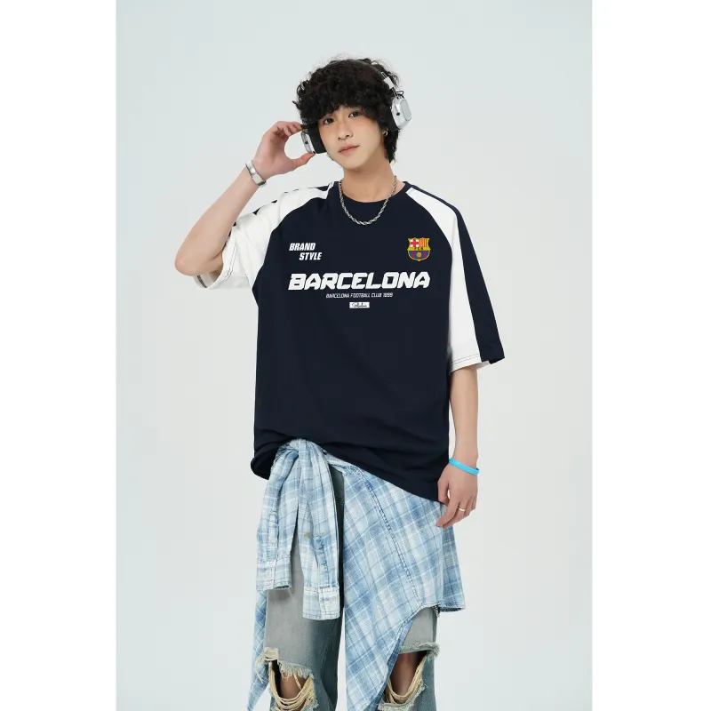 FCB ARCELONA T Shirts Unisex-8