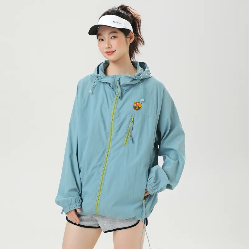 FCB ARCELONA Breathable UV Protection Cooling Sun Protection Clothing Unisex-11