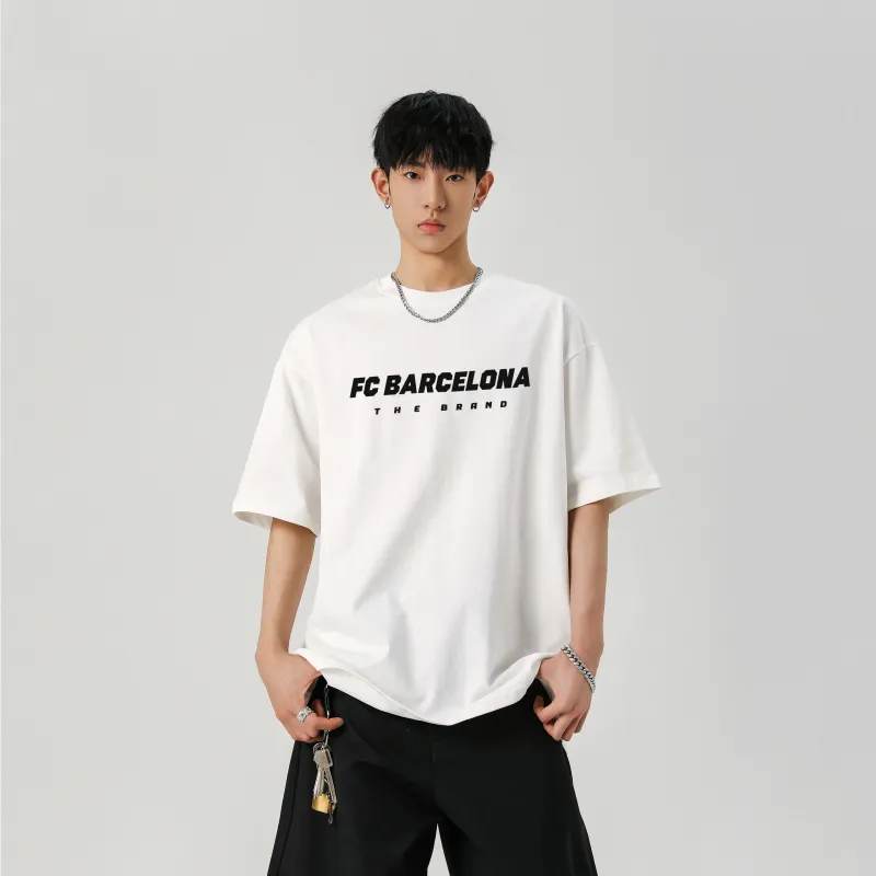 FCB ARCELONA T Shirts Unisex-6