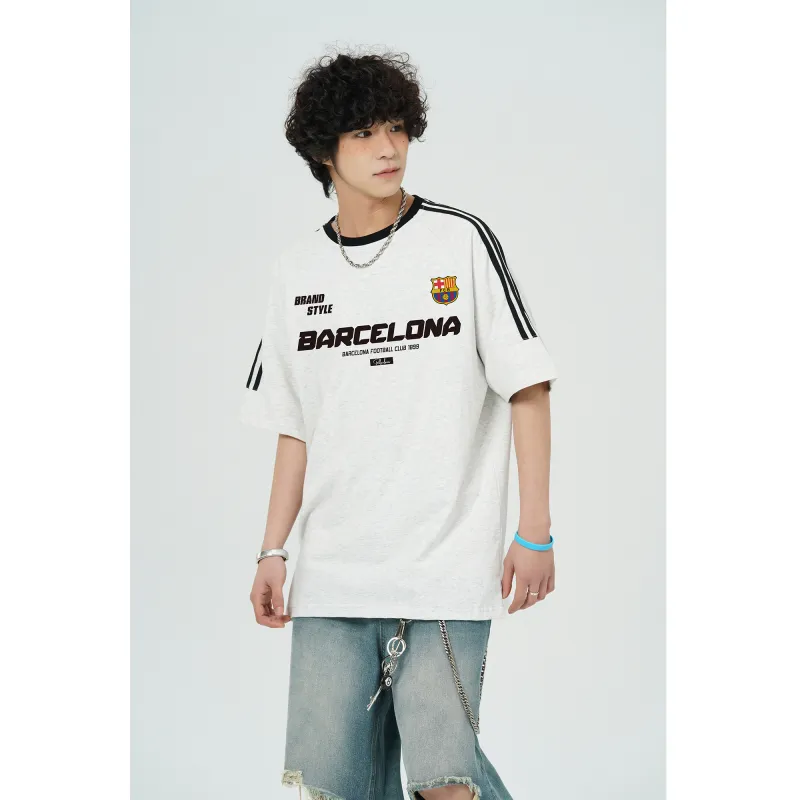 FCB ARCELONA T Shirts Unisex-8