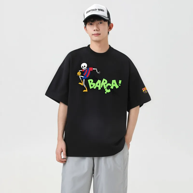 FCB ARCELONA T Shirts Unisex-1