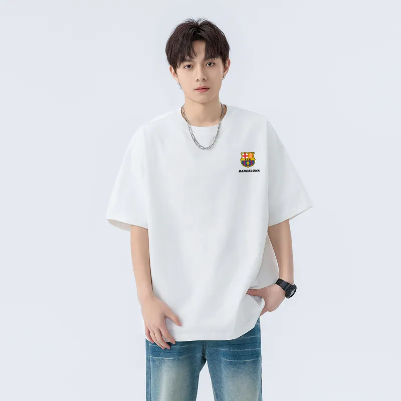 FCB ARCELONA T Shirts Unisex-5