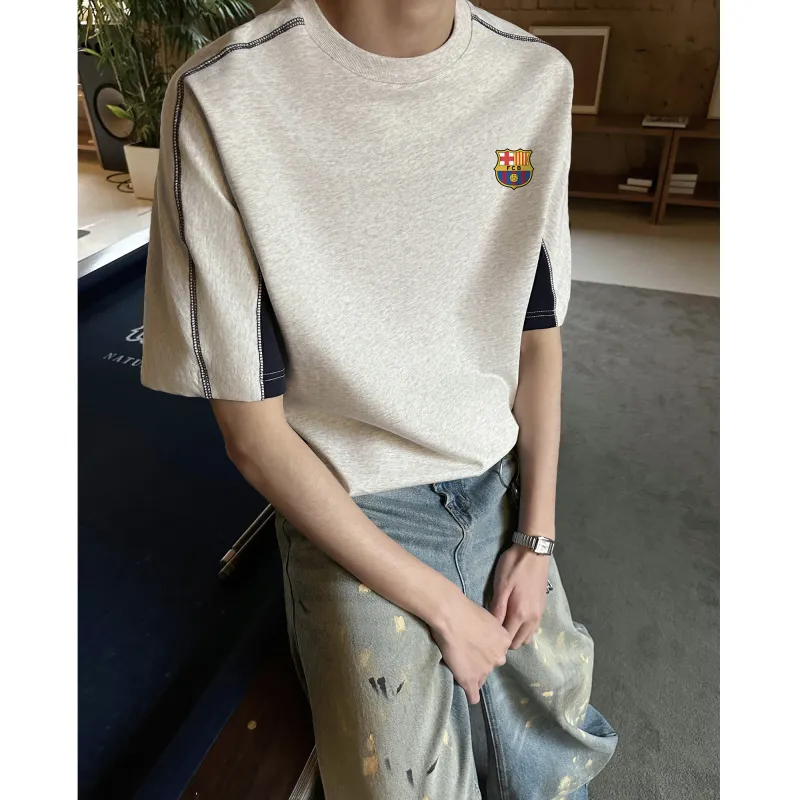 FCB ARCELONA T Shirts Unisex-2