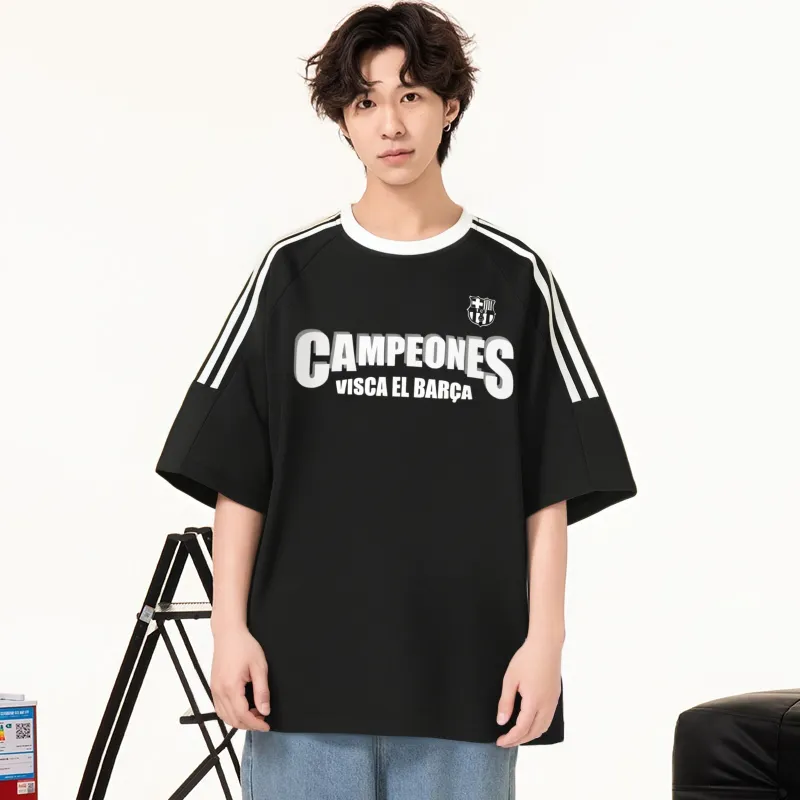 FCB ARCELONA T Shirts Unisex-3