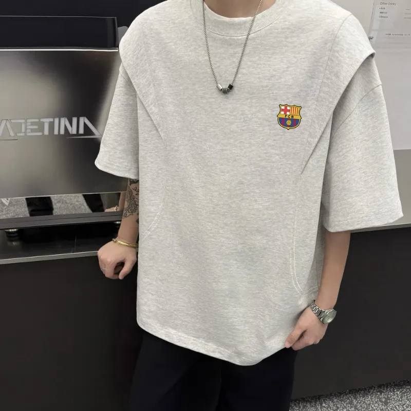 FCB ARCELONA T Shirts Unisex-2