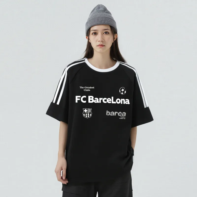 FCB ARCELONA T Shirts Unisex-3