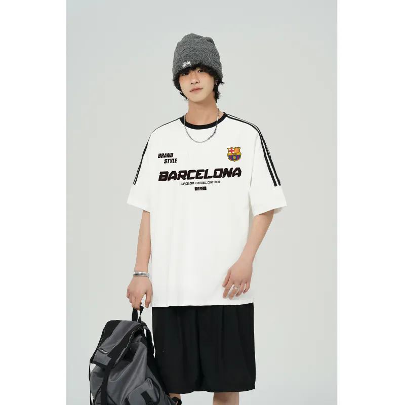 FCB ARCELONA T Shirts Unisex-5