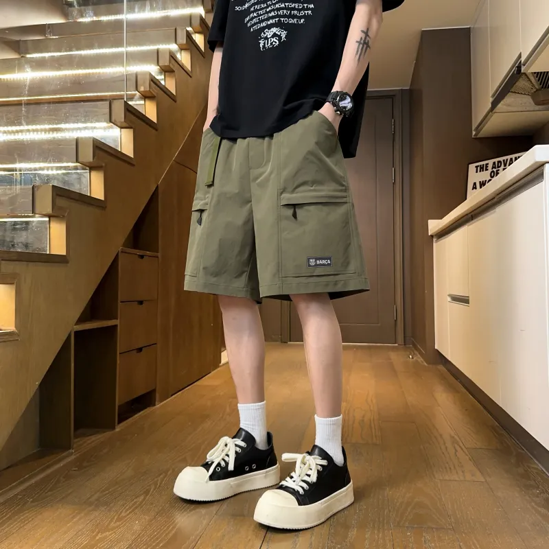FCB ARCELONA Cargo Shorts Unisex-8