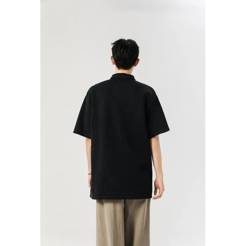 FCB ARCELONA Polo Shirt Unisex Black-2
