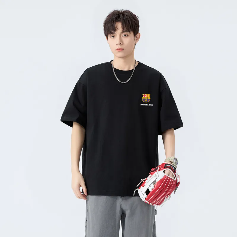FCB ARCELONA T Shirts Unisex-2