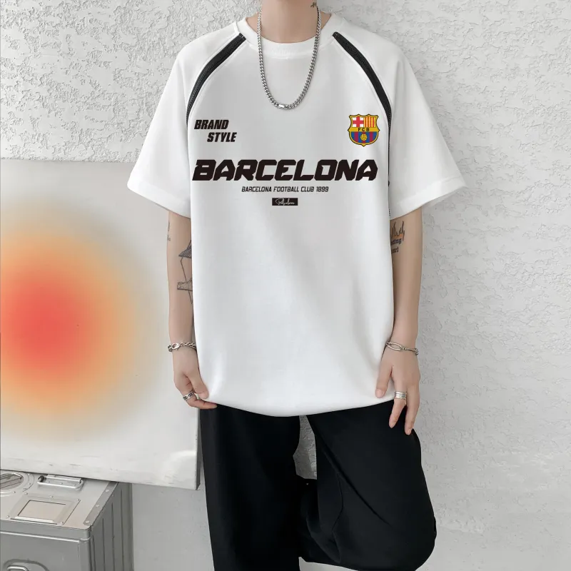 FCB ARCELONA T Shirts Unisex-5