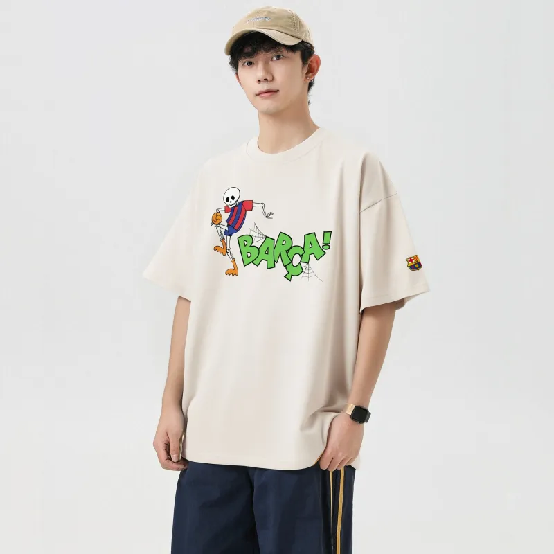 FCB ARCELONA T Shirts Unisex-3