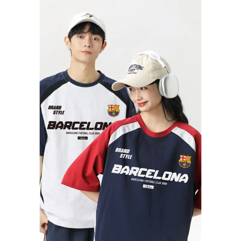 FCB ARCELONA T Shirts Unisex-8