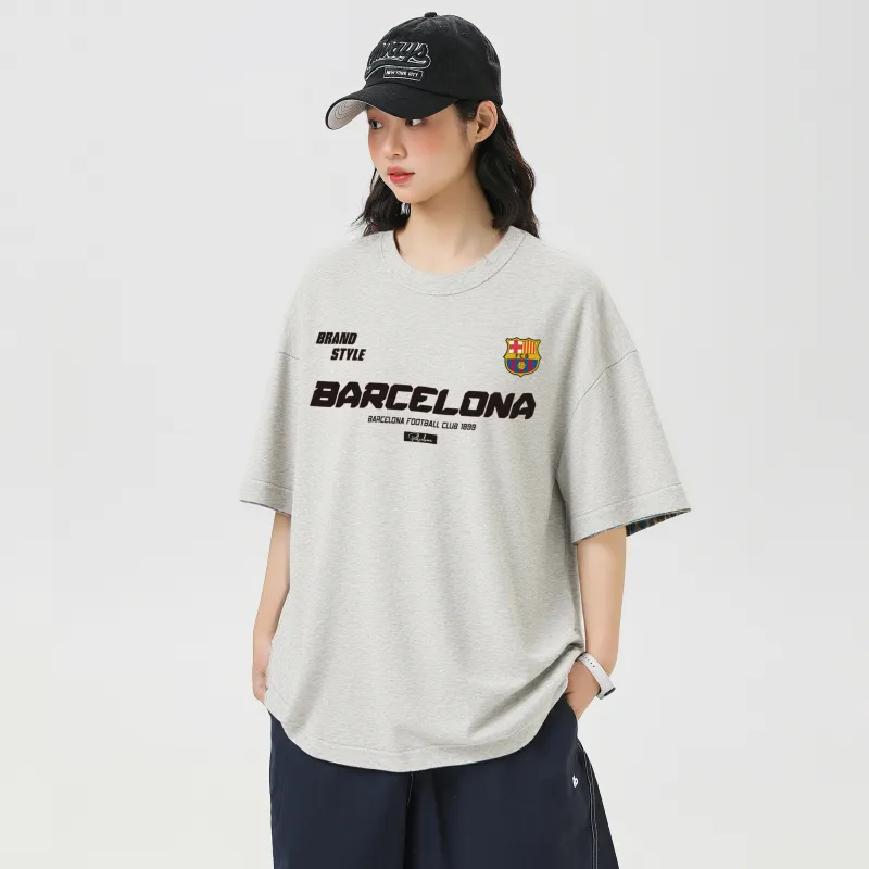 FCB ARCELONA T Shirts Unisex-15