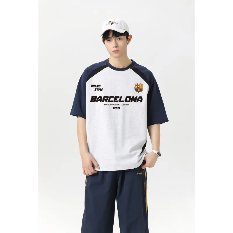FCB ARCELONA T Shirts Unisex-6