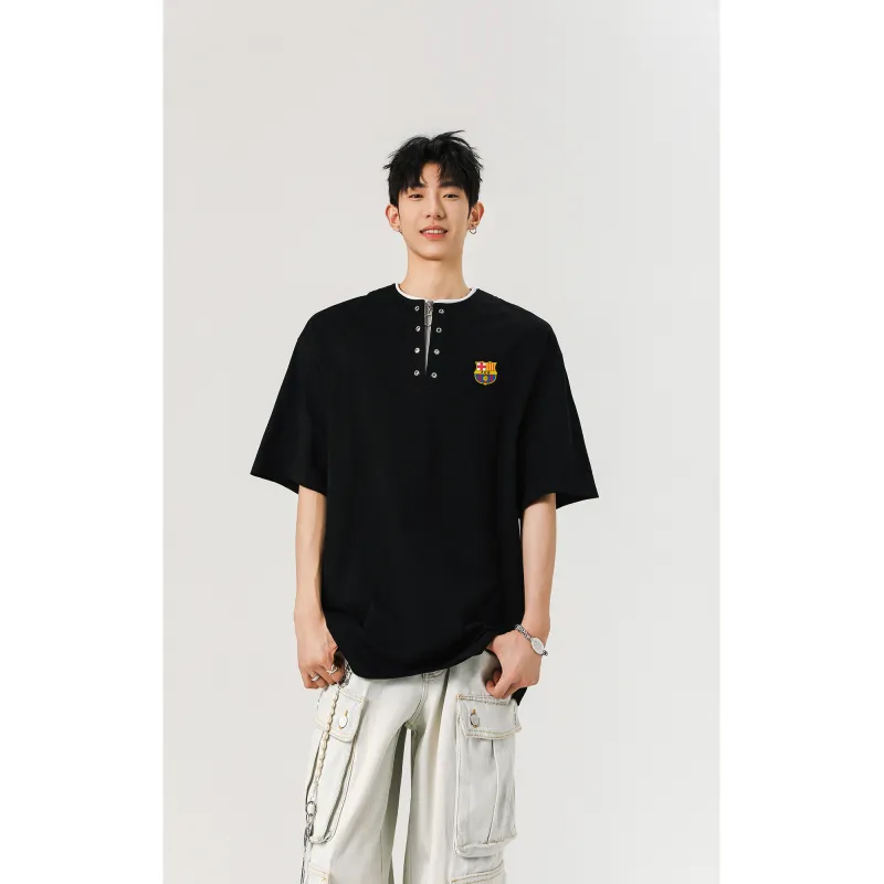 FCB ARCELONA T Shirts Unisex-2