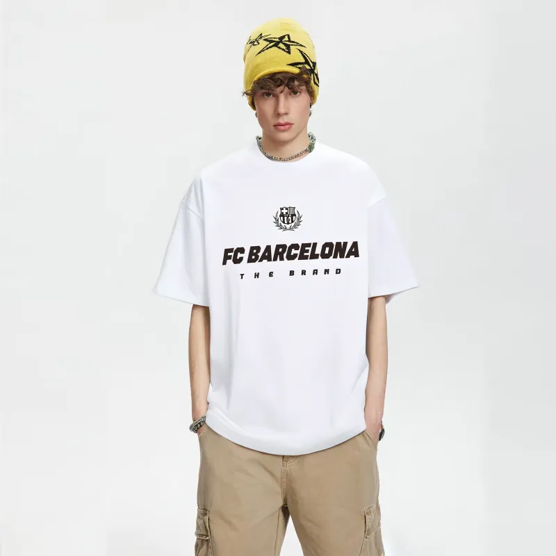 FCB ARCELONA T Shirts Unisex-6