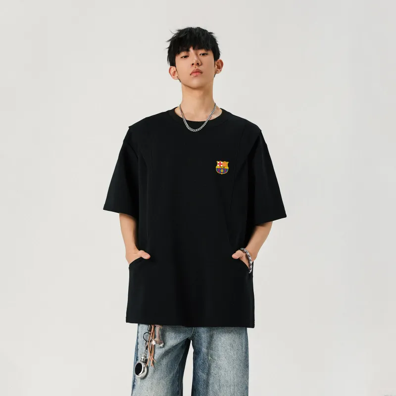 FCB ARCELONA T Shirts Unisex-12