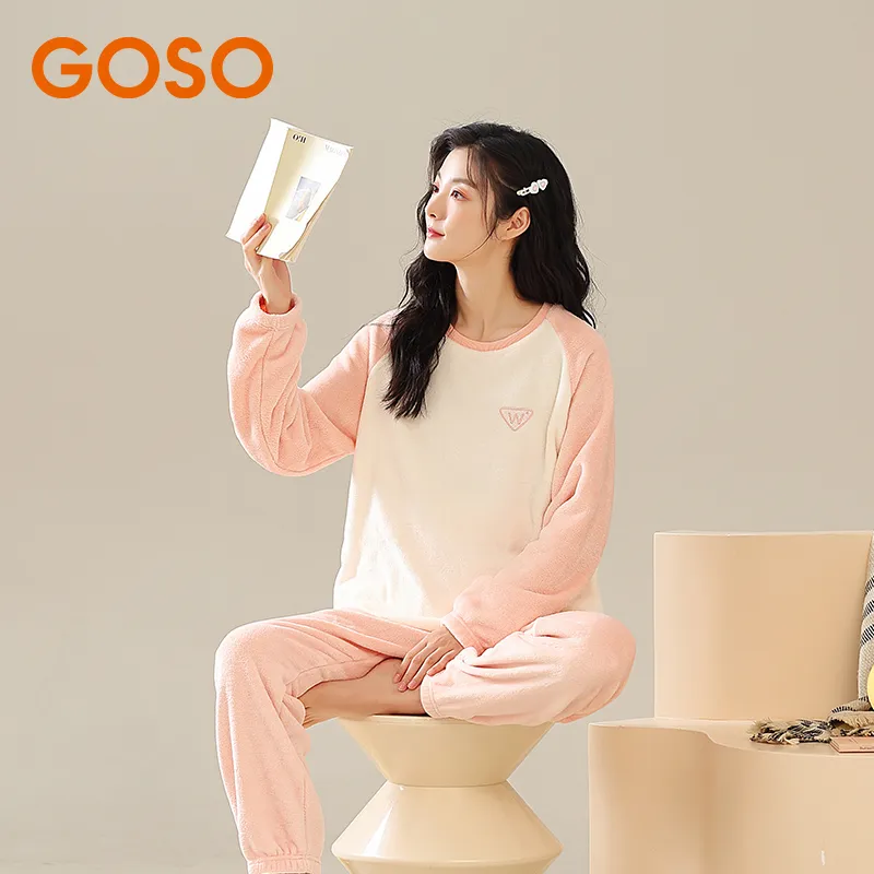 GOSO Thermal Set Women's Pink Orange-2