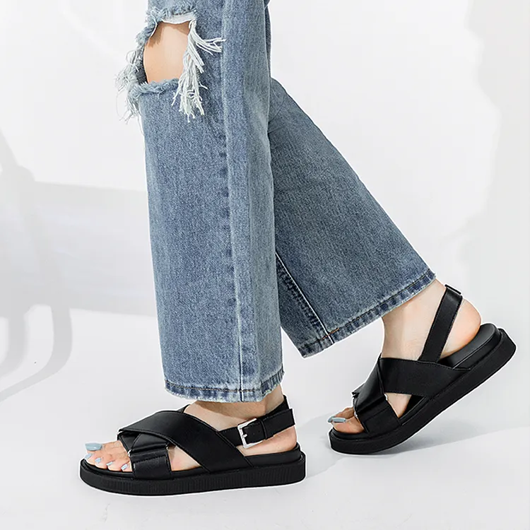 Old Meow Everyday Commute Casual Outerwear, Beach Sandals 3cm Women's-3
