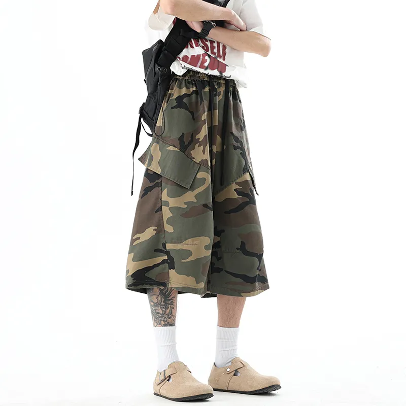 AiLoT Casual Shorts Unisex Camouflage-3