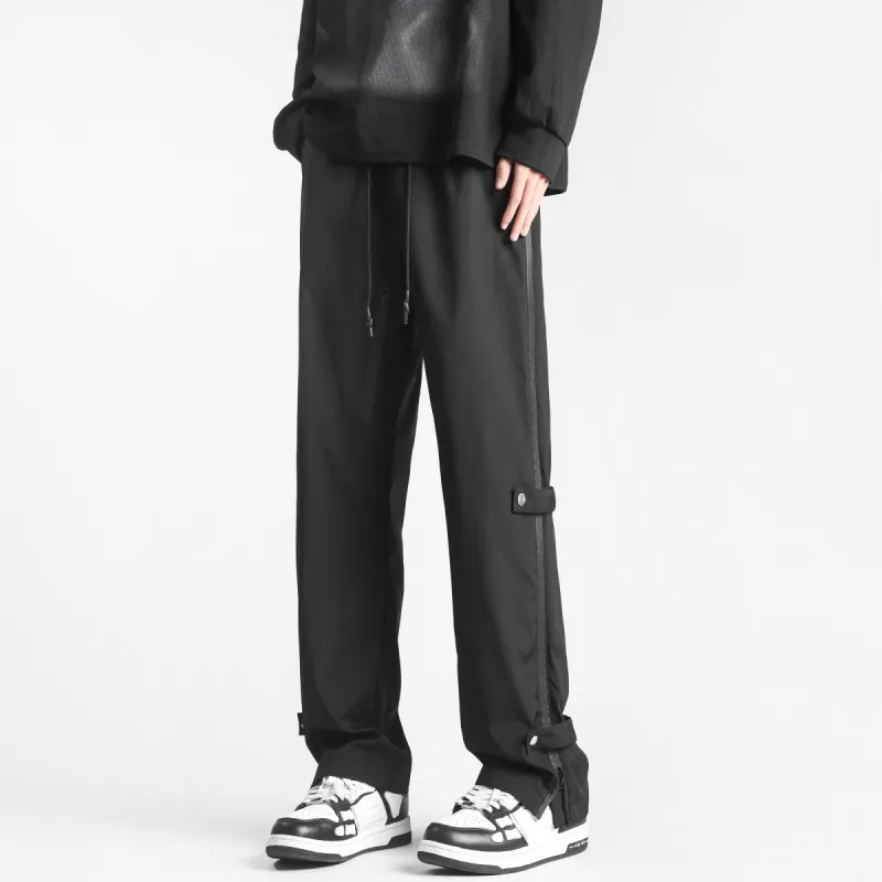 AiLoT Casual Pants Unisex Black-2