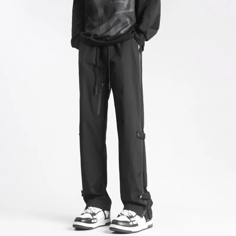 AiLoT Casual Pants Unisex Black-3