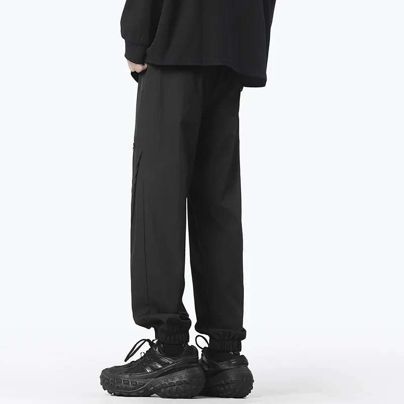 AiLoT Cargo Pants Unisex Black-4