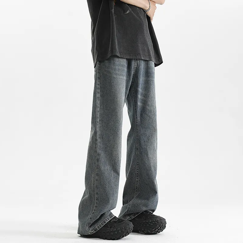 NASTYPALM Jeans Unisex Vintage Blue-4