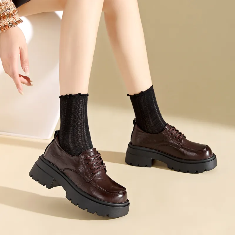 EXULL Q Casual Single Shoes Women's Ancora Red-5