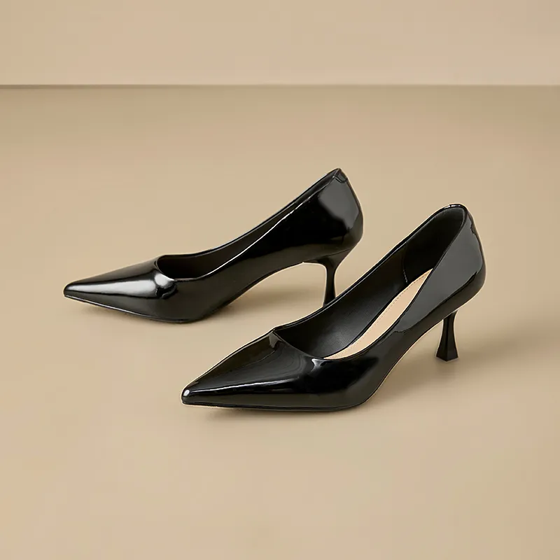 EXULL Q Slim Heel High Heels 6.5CM Women's-10